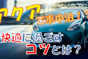 アクアで車中泊をする時に快適に過ごすコツって何があるの 車趣味 個性的な車に乗りたい人がたどり着くサイト アクアで車中泊をする時に快適に過ごすコツって何があるの 車趣味 個性的な車に乗りたい人がたどり着くサイト